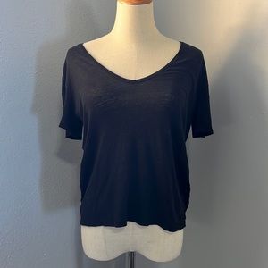 Zara Black V-Neck